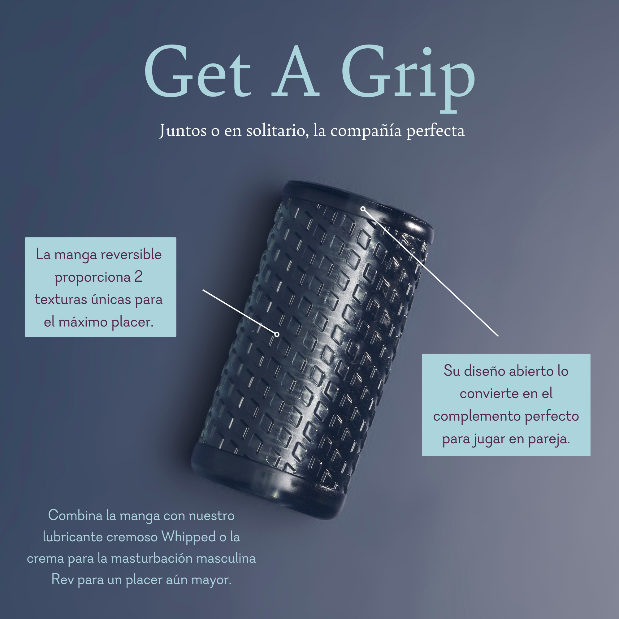 Get a Grip - Masturbxdor masculino reversible