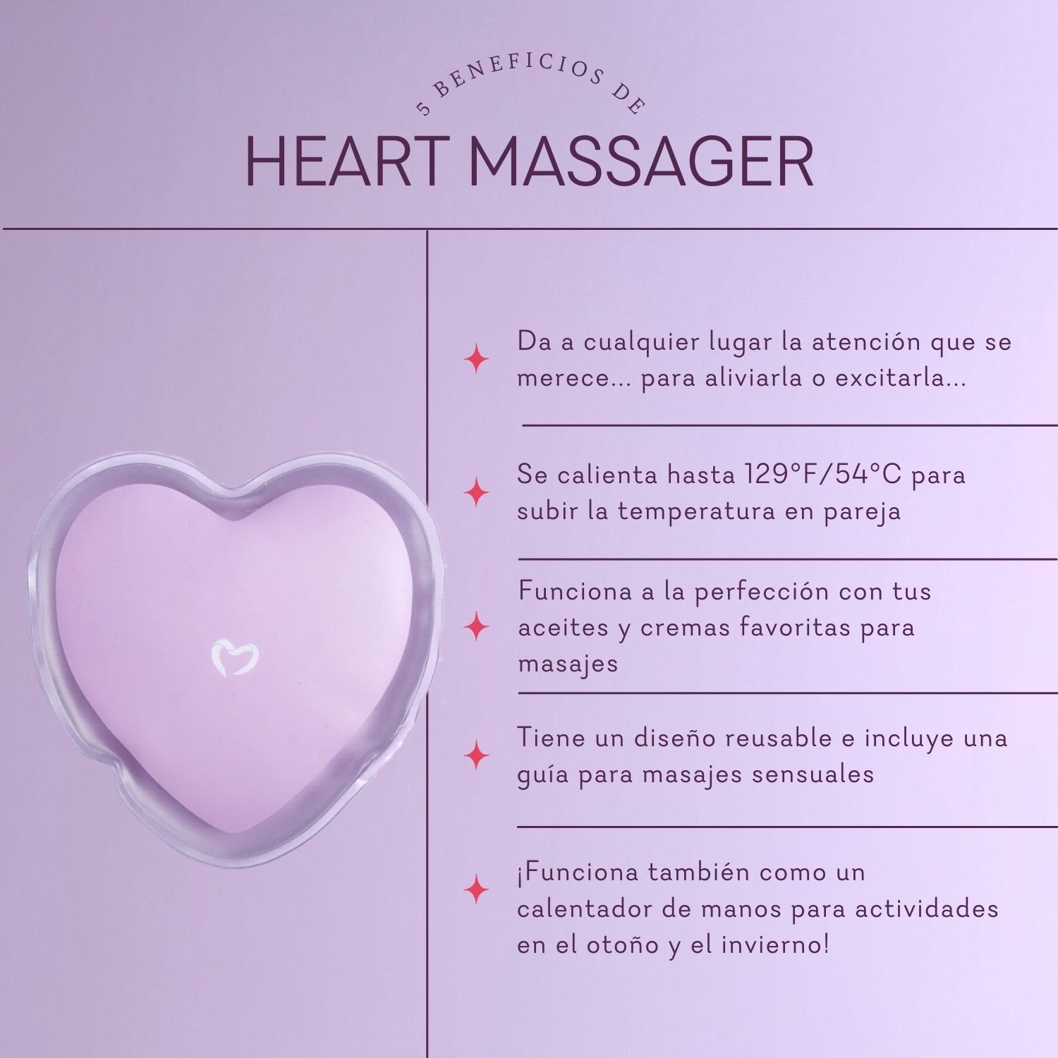 Heart Massager - Masajeador reutilizable
